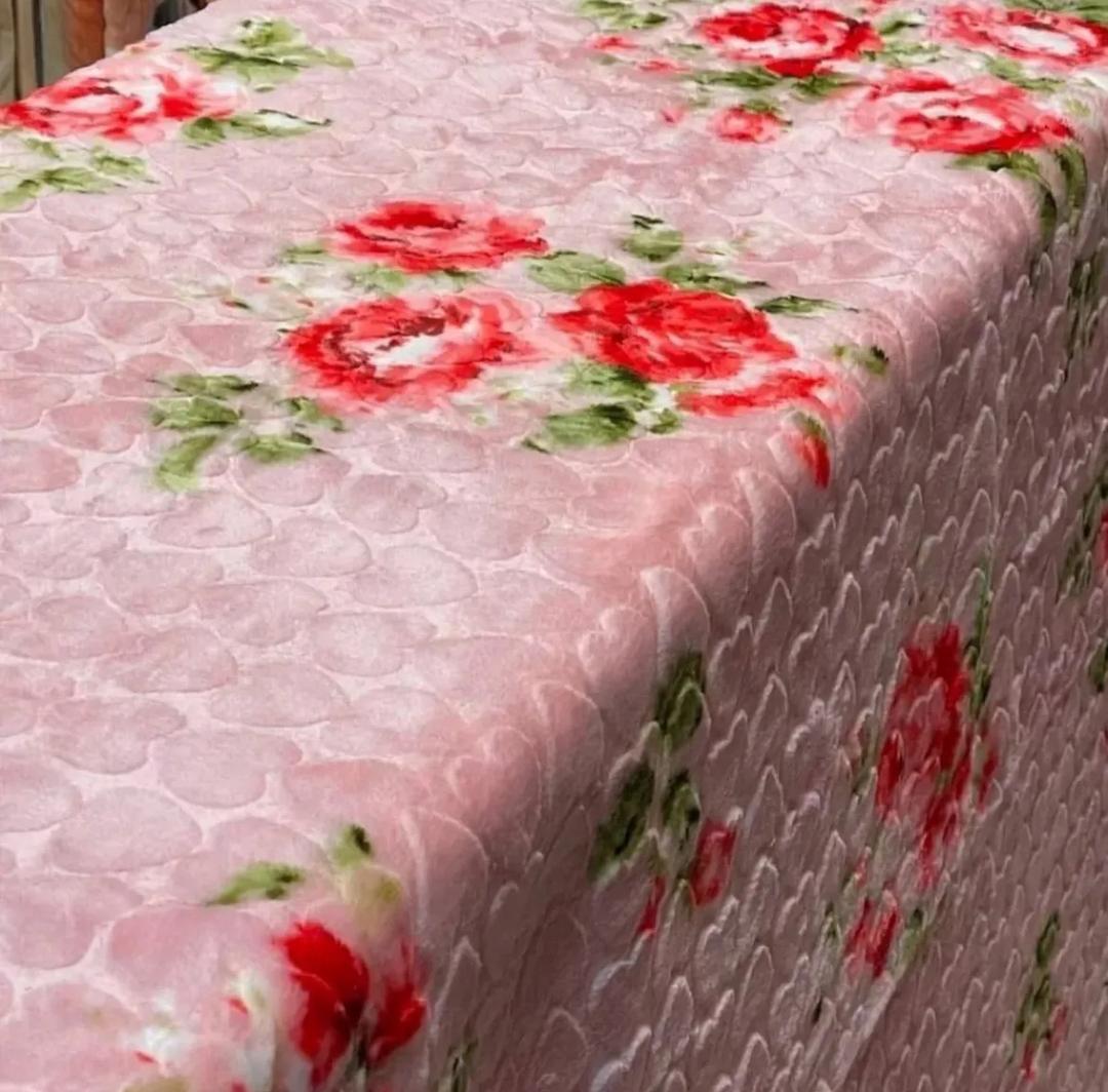 تصویر 1 از خرید پتو دو نفره شادیلون طرح عروس با تخفیف